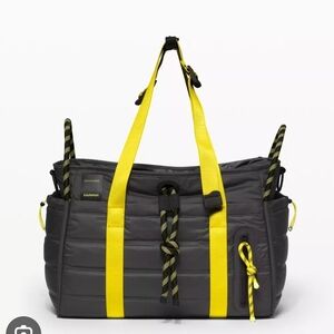 Lululemon Face Forward Duffel *lululemon x Roksanda - Black and Yellow